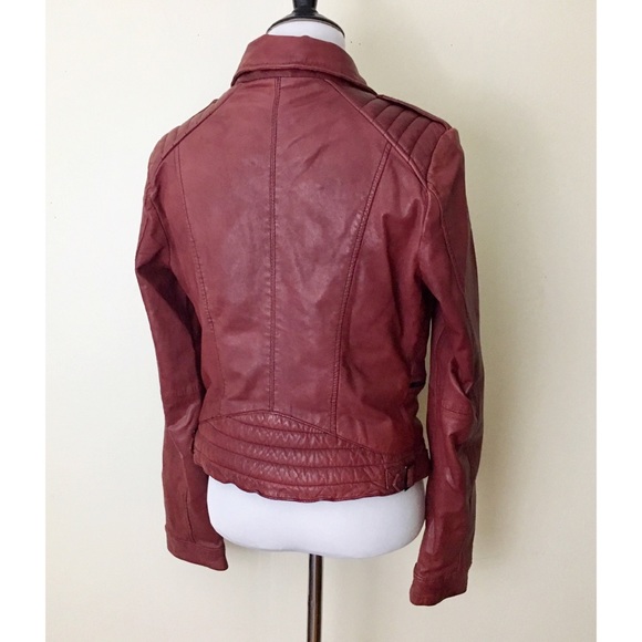 ❤️SOLD!! WILSON LEATHER Vintage Moto Jacket Sz Sm - Picture 4 of 8
